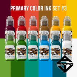 WFTI Primary Colors Set #3 - 1oz