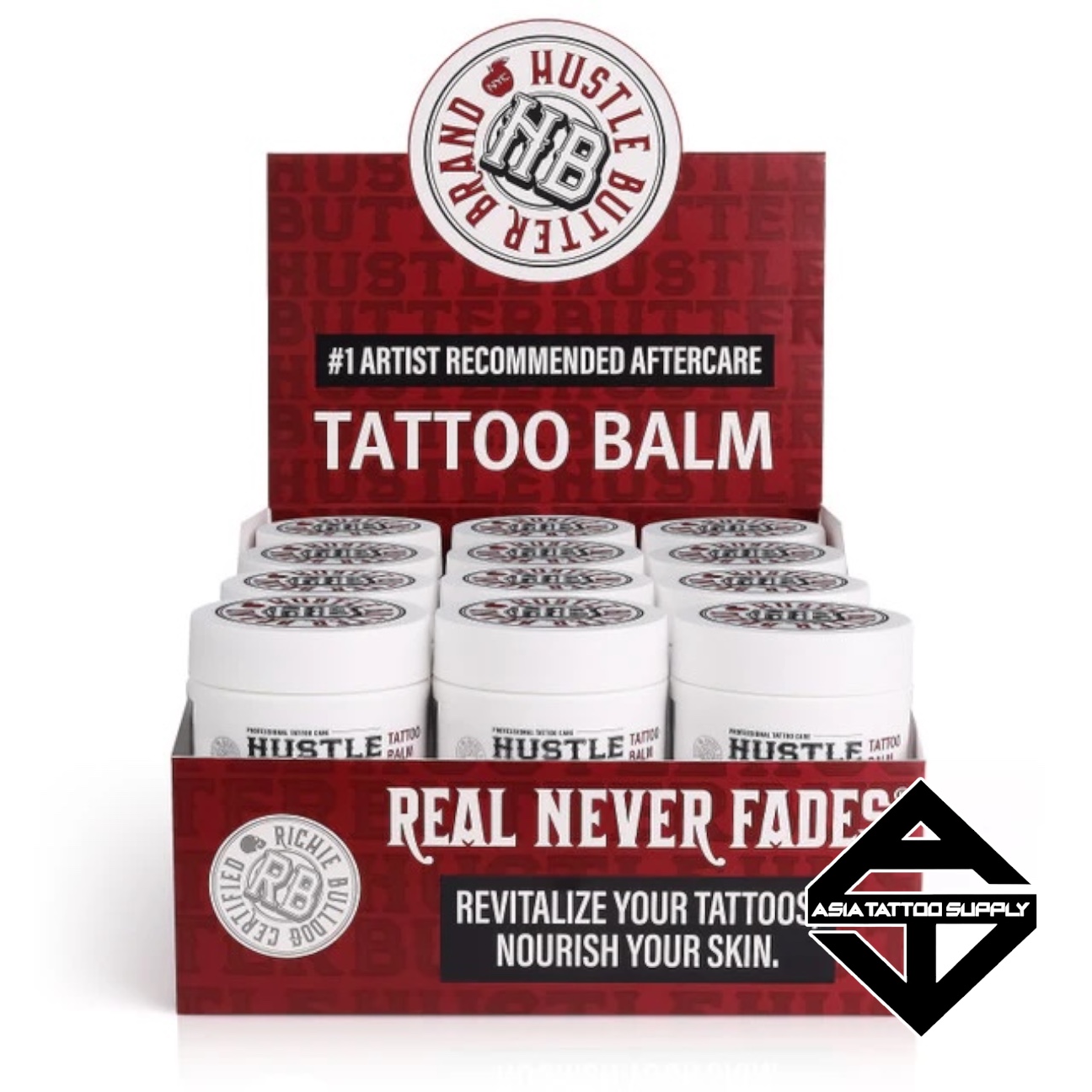 Hustle Butter Deluxe Jars (24 jars/case)