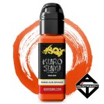 Kuro Sumi Rising Sun Orange